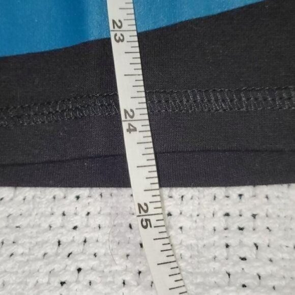 Tek Gear Black Multicolored Striped Athletic Long Sleeve Pullover Sz S Shirt - Picture 5 of 8